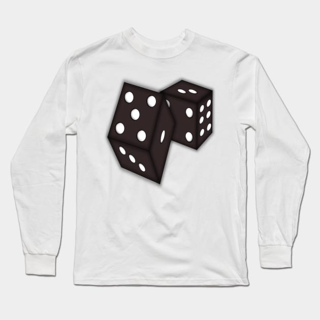 dice Long Sleeve T-Shirt by PJZ